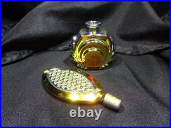 Rare Vintage BOHEMIA Iridescent Metallic Special Edition 1950 Perfume Bottle