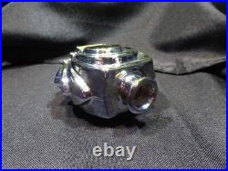 Rare Vintage BOHEMIA Iridescent Metallic Special Edition 1950 Perfume Bottle