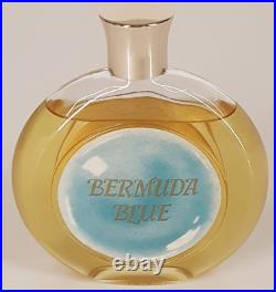 Rare Vintage Bermuda Blue 90° Toilette Water 90% Full Bottle Made In France