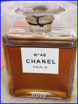 Rare Vintage Chanel No 46 Extrait De parfum Sealed Bottle With Box Perfume 1946