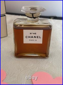 Rare Vintage Chanel No 46 Extrait De parfum Sealed Bottle With Box Perfume 1946