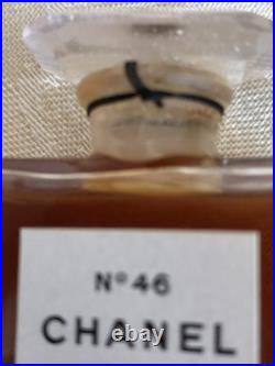 Rare Vintage Chanel No 46 Extrait De parfum Sealed Bottle With Box Perfume 1946