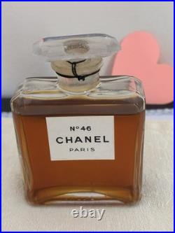 Rare Vintage Chanel No 46 Extrait De parfum Sealed Bottle With Box Perfume 1946