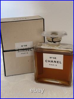 Rare Vintage Chanel No 46 Extrait De parfum Sealed Bottle With Box Perfume 1946