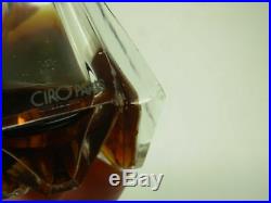 Rare Vintage Ciro Reflexions Perfume Lovely Signed Baccarat Crystal Bottle 4