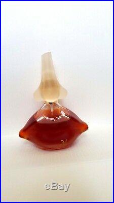 Rare Vintage Dali Perfume Spray With Lips Nose Shape Crystal Bottle 3.33oz/100ml
