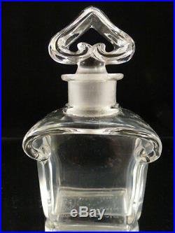 Rare Vintage Guerlain L'Heure Bleue Parfum Baccarat Bottle SUPER CLEAN