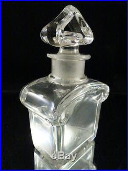 Rare Vintage Guerlain L'Heure Bleue Parfum Baccarat Bottle SUPER CLEAN