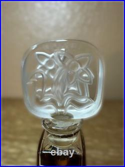 Rare Vintage Lancome France Qui Sait Collectible Bottle 85% Full 4.25 inches