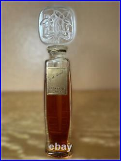 Rare Vintage Lancome France Qui Sait Collectible Bottle 85% Full 4.25 inches