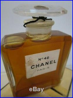 Rare Vintage No. 46 CHANEL PARIS Parfum/Perfume Sealed Bottle 1oz