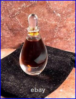 Rare Vtg Original HALSTON Perfume 1/8 OZ Mini PURE PARFUM Elsa Peretti Bottle