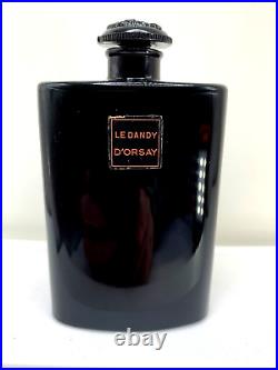 Rare edition & label! Vintage perfume bottle. Le Dandy by D'orsay. 1930s