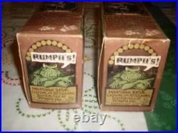 Rumph's Insatiable Satyr/eartha Erogenous Vintage Cologne Bottles