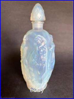 SABINO Vtg SiGNED Opalescent Glass Perfume Bottle FRANCE Gaite Nude Nymph PARIS SABINO Vtg SiGNED Opalescent Glass Perfume Bottle FRANCE Gaite Nude Nymph PARIS