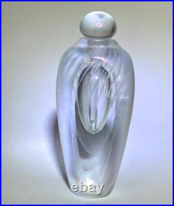 SABINO Vtg SiGNED Opalescent Glass Perfume Bottle FRANCE Gaite Nude Nymph PARIS SABINO Vtg SiGNED Opalescent Glass Perfume Bottle FRANCE Gaite Nude Nymph PARIS