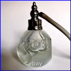 SABINO Vtg SiGNED Opalescent Glass Perfume Bottle FRANCE Gaite Nude Nymph PARIS SABINO Vtg SiGNED Opalescent Glass Perfume Bottle FRANCE Gaite Nude Nymph PARIS
