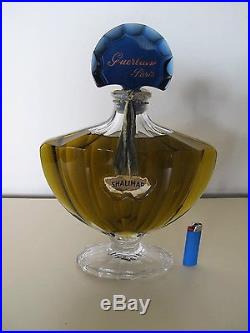 SHALIMAR by GUERLAIN PARIS FACTICE XXL 15 inch tall vintage perfume bottle