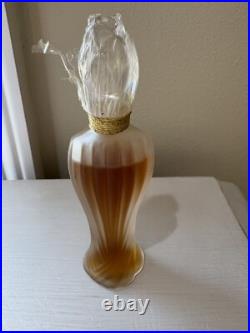 Sealed Full Rosebud Stopper Shalimar Guerlain Perfume Vintage Mid Century Bottle Sealed Full Rosebud Stopper Shalimar Guerlain Perfume Vintage Mid Century Bottle