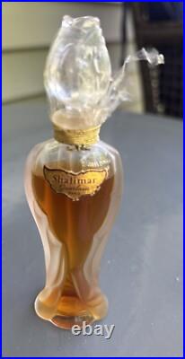 Sealed Full Rosebud Stopper Shalimar Guerlain Perfume Vintage Mid Century Bottle Sealed Full Rosebud Stopper Shalimar Guerlain Perfume Vintage Mid Century Bottle