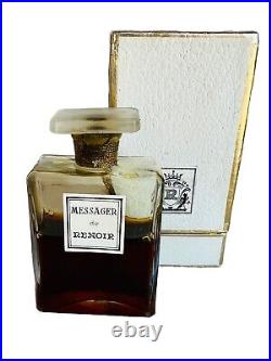 Sealed Vintage 1940's Messager de Renoir Perfume Parfum Flacon In Box