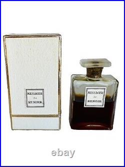 Sealed Vintage 1940's Messager de Renoir Perfume Parfum Flacon In Box