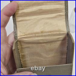 Set Of 3 VTG Guilloche Enamel Flowers Perfume Bottles With Glass Stoppers & Case