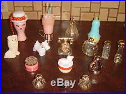 Set of 16 Vintage AVON Perfume Bottles
