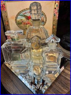 Set of 3 Vtg Perfume Bottles Reve a Deux by Gabilla, Elizabeth Arden