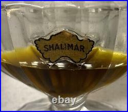 Shalimar Vintage 6 Bottle 1/4 Full