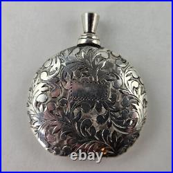 Sterling Silver Japanese Perfume Bottle Vintage Design 19.3g 7932 Sterling Silver Japanese Perfume Bottle Vintage Design 19.3g 7932
