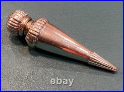 Superb Vintage Solid Silver Perfume/Scent Bottle Cone Shaped Penhaligon H/M Lond