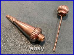 Superb Vintage Solid Silver Perfume/Scent Bottle Cone Shaped Penhaligon H/M Lond