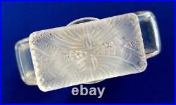 THREE Vintage Coty Perfume Bottles LALIQUE Designs Numbered PERFECT