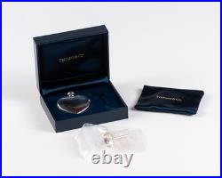 TIFFANY Sterling Silver Heart Perfume Flacon Bottle Vintage USA