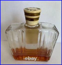 Two Vintage (1930's) Caron Perfume Bottles Marked Caron and Made in France