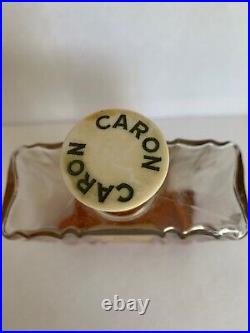 Two Vintage (1930's) Caron Perfume Bottles Marked Caron and Made in France