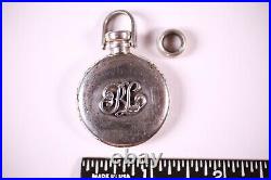 ULTRA RARE VTG Antique Ralph Lauren 925 Sterling Silver Perfume Bottle Pendant
