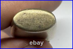 USSR 875 Silver Perfume Flask Scent Bottle Floral Engraved 13.7g Vintage