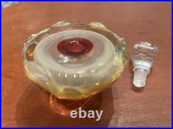 Unused Vintage Glass Perfume Bottle