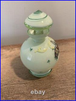 Uranium Czechoslovakia Perfume Bottle? Art Deco Vintage Antique Rare Wow