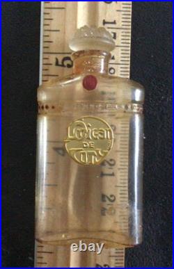 VINTAGE 1920s COTY PERFUME BOTTLE IN METAL CASE VGC