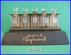 VINTAGE ART DECO Parfums de Raymond PERFUME BOTTLE RETAIL STORE TESTER DISPLAY