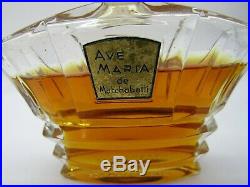 VINTAGE Ave Maria, sealed perfume by Prince Matchabelli, unusual bottle, boxed
