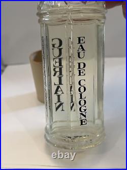 VINTAGE Guerlain extra dry eau de cologne 6 1/4 Tall Spray Bottle 1977 Rare HTF