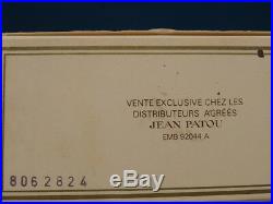 VINTAGE JEAN PATOU PARFUM 1000 BACCARAT BOTTLE 1.0 oz COMPLETE BOX & PACKAGING