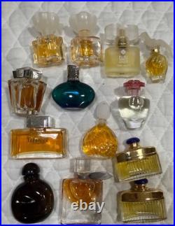 VINTAGE Lot 55+ Mini Miniature Glass Perfume Bottles Various Designers +DISPLAY VINTAGE Lot 55+ Mini Miniature Glass Perfume Bottles Various Designers +DISPLAY
