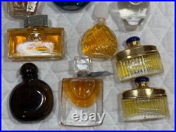 VINTAGE Lot 55+ Mini Miniature Glass Perfume Bottles Various Designers +DISPLAY VINTAGE Lot 55+ Mini Miniature Glass Perfume Bottles Various Designers +DISPLAY