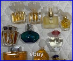 VINTAGE Lot 55+ Mini Miniature Glass Perfume Bottles Various Designers +DISPLAY VINTAGE Lot 55+ Mini Miniature Glass Perfume Bottles Various Designers +DISPLAY