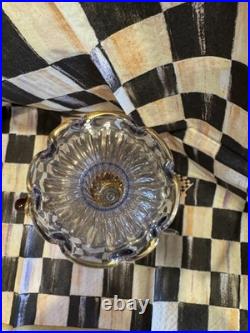 VINTAGE Mackenzie-Childs Hand Blown Perfume Bottle Lustrious Glassware 8 7 VINTAGE Mackenzie-Childs Hand Blown Perfume Bottle Lustrious Glassware 8 7